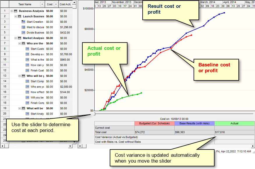 Project Management: Cost and Profit Analysis